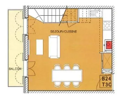 Daire Exceptionnel 3 Pieces Duplex En 5*